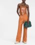 Themoirè Bios clutch met gesmockt detail Groen - Thumbnail 2