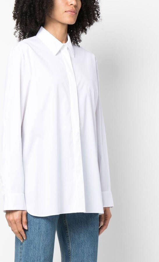 Theory Button-down blouse Wit
