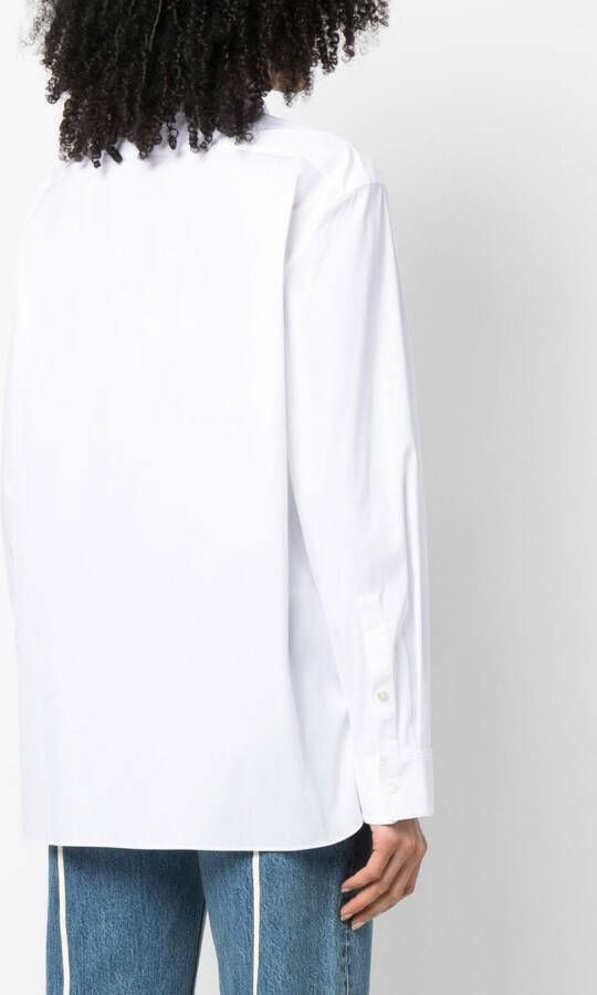 Theory Button-down blouse Wit