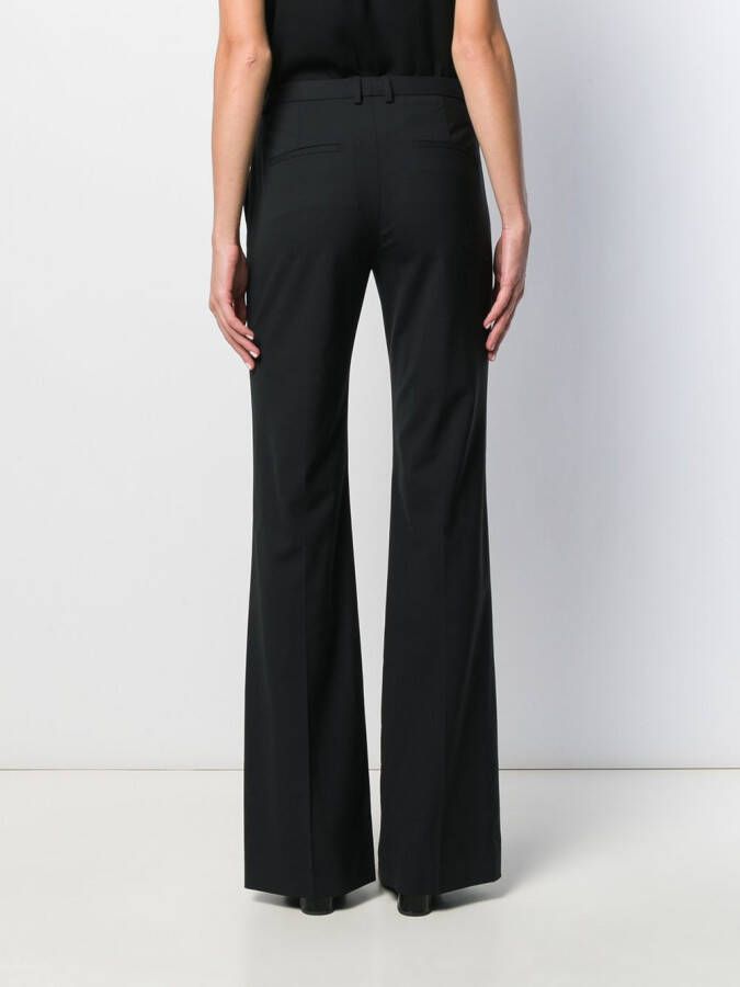 Theory Demitria flared broek Zwart