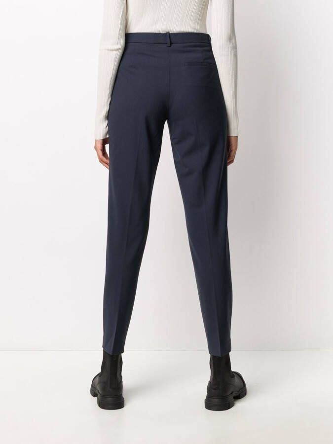 Theory Slim-fit pantalon Blauw