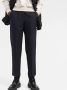 There Was One Cropped pantalon Blauw - Thumbnail 4