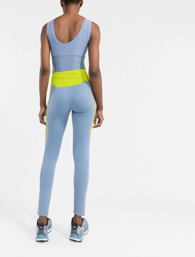 There Was One High waist legging Blauw