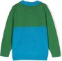 There Was One Kids Vest met colourblocking Groen - Thumbnail 2
