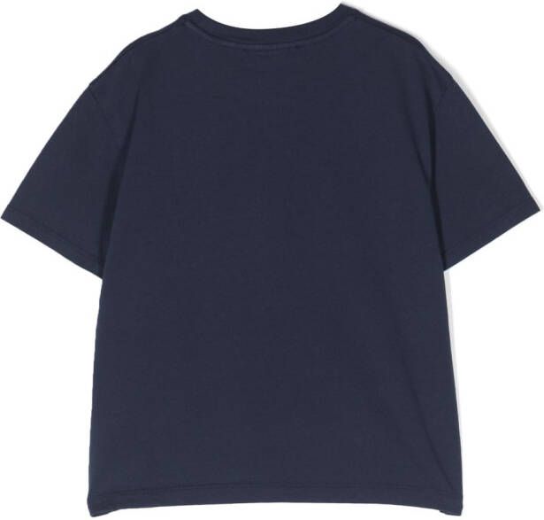 There Was One Kids T-shirt met print Blauw