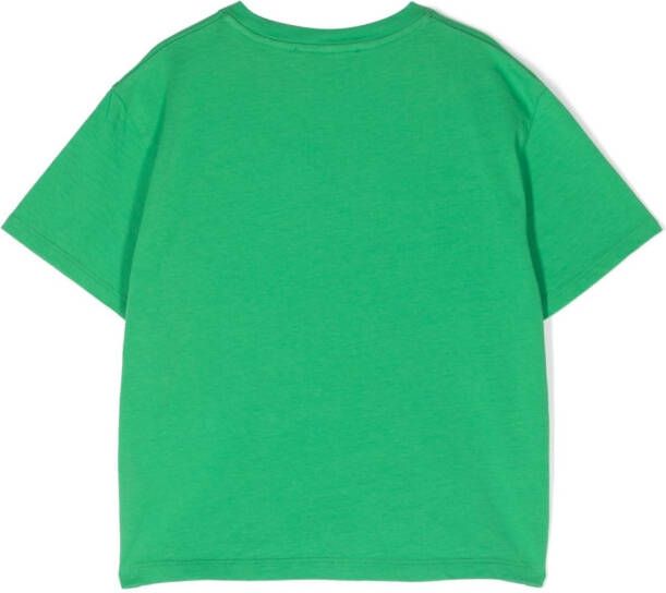 There Was One Kids T-shirt met print Groen