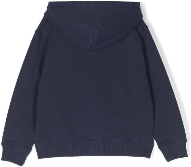 There Was One Kids Hoodie met patch Blauw