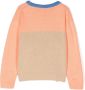 There Was One Kids Sweater met colourblocking Beige - Thumbnail 2