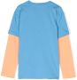 There Was One Kids T-shirt met colourblocking Blauw - Thumbnail 2