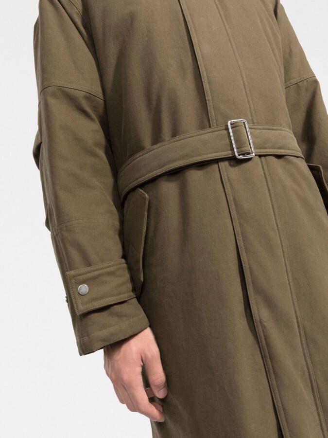 There Was One Parka met capuchon Groen