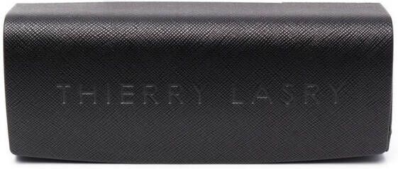 Thierry Lasry Foxxxy zonnebril met vierkant montuur Wit