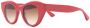 Thierry Lasry Zonnebril met cat-eye montuur Rood - Thumbnail 2