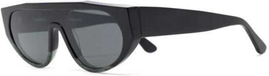 Thierry Lasry Zonnebril met oversized montuur Zwart