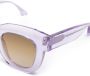 Thierry Lasry Zonnebril met vierkant montuur Paars - Thumbnail 3