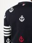 Thom Browne Vest met ankerprint Blauw - Thumbnail 5