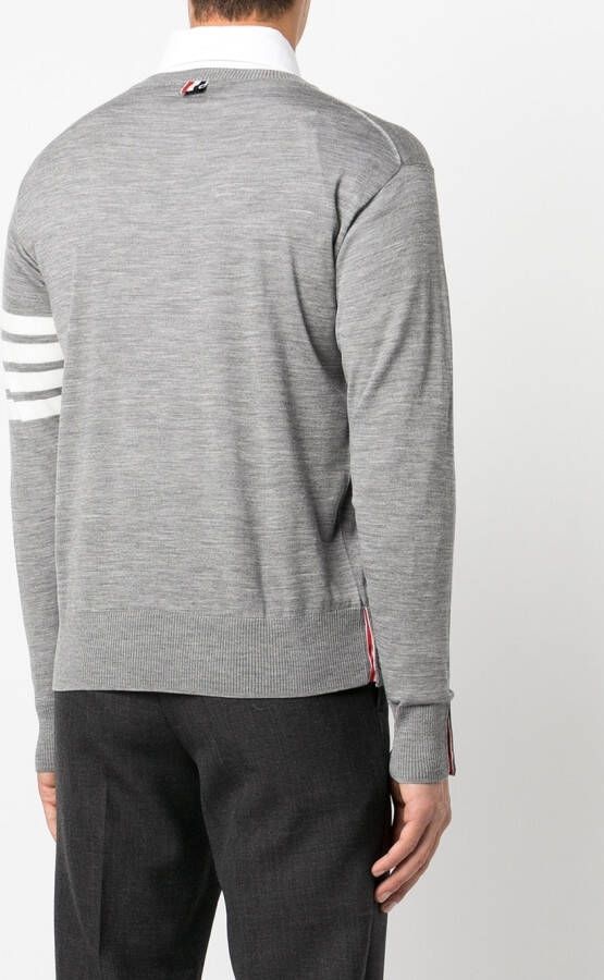Thom Browne Trui met ronde hals Grijs