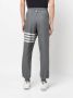 Thom Browne Broek met elastische cuffs Grijs - Thumbnail 4