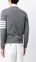 Thom Browne Vest met vier strepen Grijs - Thumbnail 4