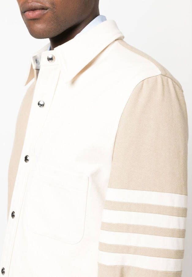 Thom Browne Denim blouse Beige