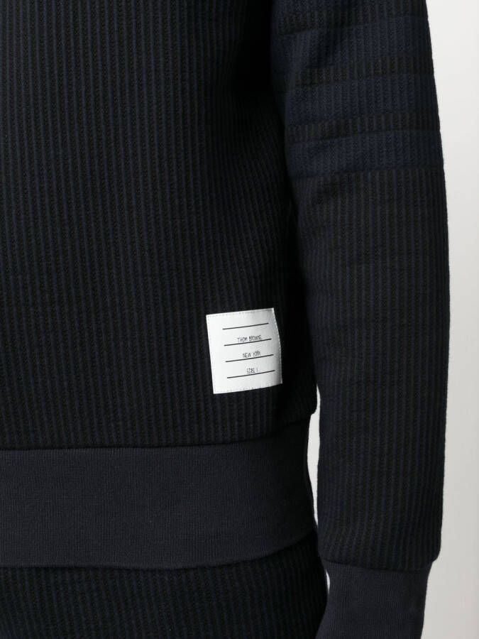 Thom Browne Sweater met 4 strepen Blauw