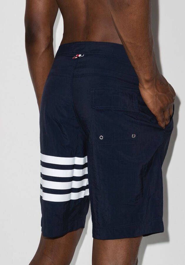 Thom Browne 4 Bar shorts Blauw