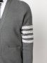 Thom Browne 4-Bar Stripe V-neck cardigan Grijs - Thumbnail 5