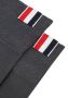 Thom Browne 4-bar striped socks Grijs - Thumbnail 2