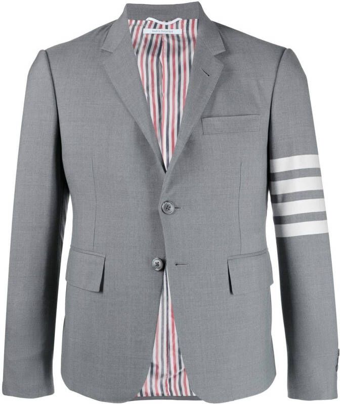 Thom Browne Wollen blazer Grijs