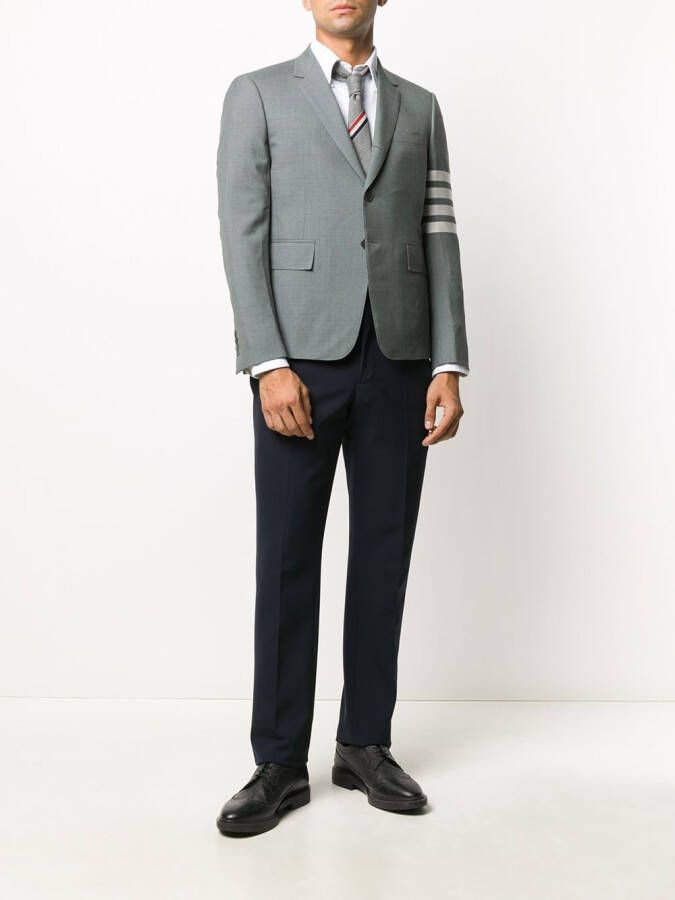 Thom Browne Wollen blazer Grijs