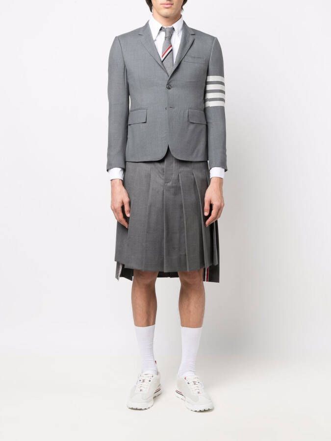 Thom Browne Wollen blazer Grijs