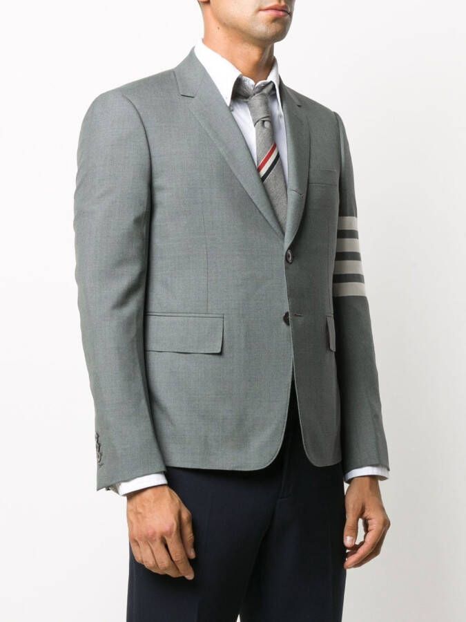 Thom Browne Wollen blazer Grijs