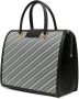 Thom Browne Aktetas met diagonale streep Blauw - Thumbnail 3