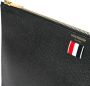 Thom Browne Aktetas met kiezelleer Zwart - Thumbnail 4