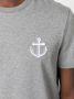 Thom Browne Anchor-embroidered cotton T-shirt Grijs - Thumbnail 5