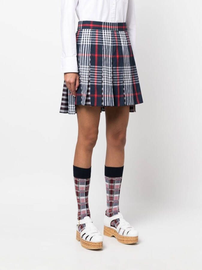 Thom Browne Asymmetrische rok Veelkleurig