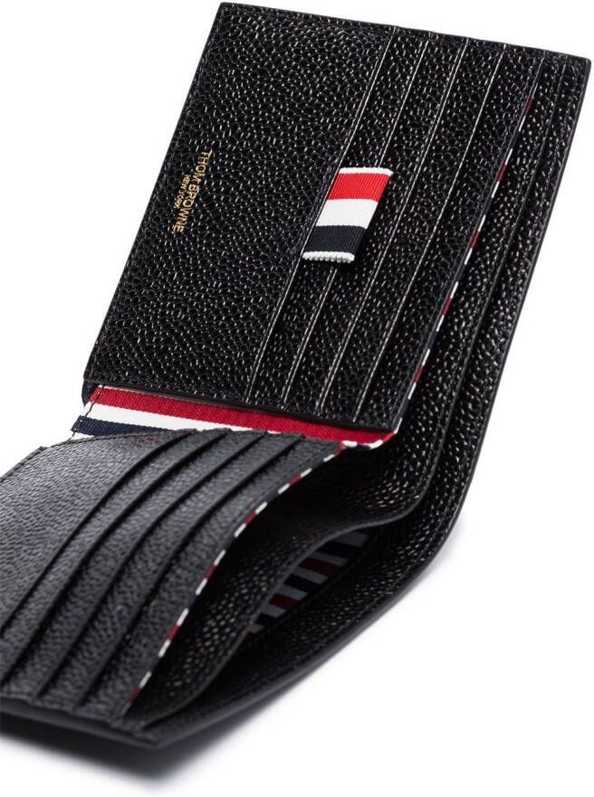 Thom Browne Leren portemonnee Zwart