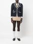 Thom Browne Blazer met contrasterende afwerking Blauw - Thumbnail 2