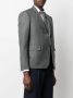Thom Browne Blazer met cropped mouwen Grijs - Thumbnail 3