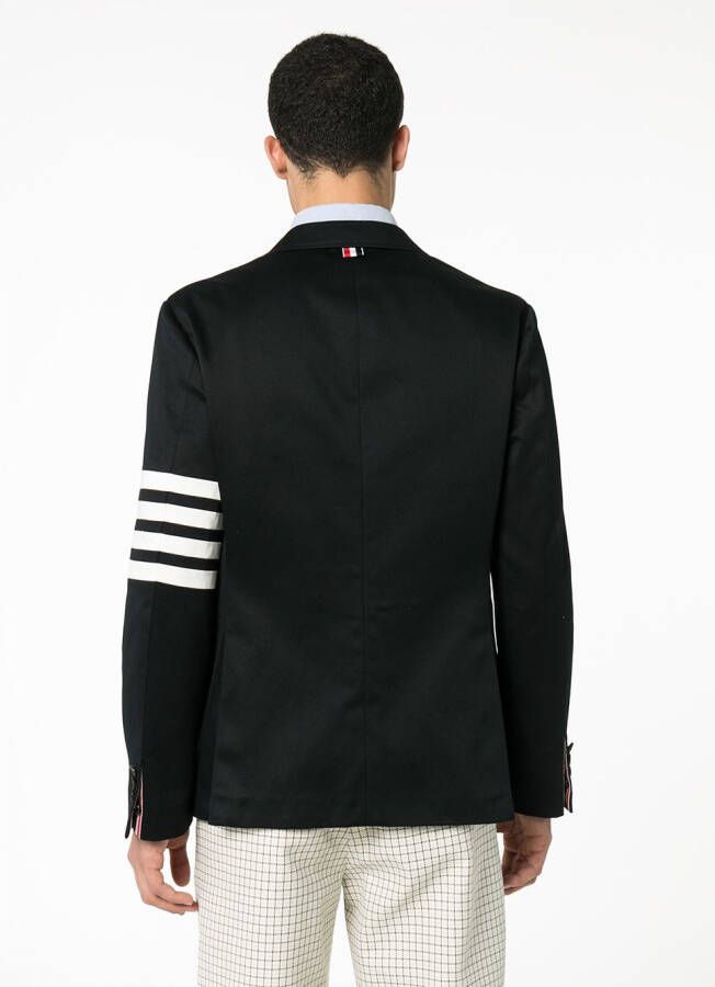 Thom Browne Blazer met enkele rij knopen Blauw