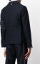 Thom Browne Blazer met enkele rij knopen Blauw - Thumbnail 4