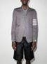 Thom Browne Blazer met enkele rij knopen Grijs - Thumbnail 2