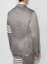 Thom Browne Blazer met enkele rij knopen Grijs - Thumbnail 3