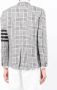 Thom Browne Blazer met enkele rij knopen Wit - Thumbnail 4