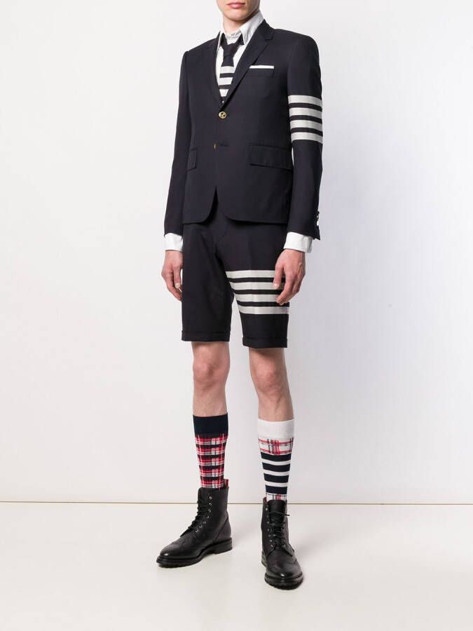 Thom Browne 4-Bar wollen blazer Blauw