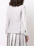 Thom Browne Blazer met gemixt patroon Grijs - Thumbnail 4