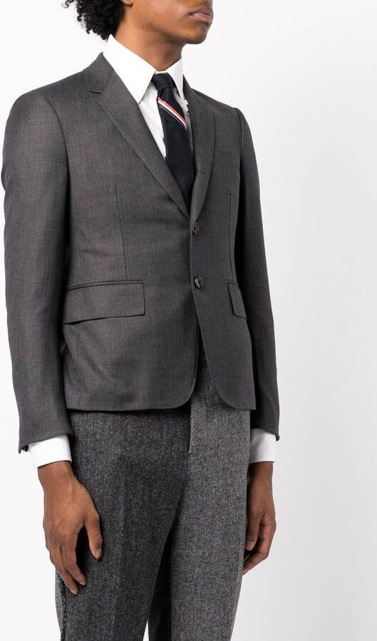 Thom Browne Blazer met hoge mouwen Grijs