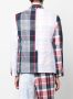 Thom Browne Blazer met patchwork Rood - Thumbnail 4
