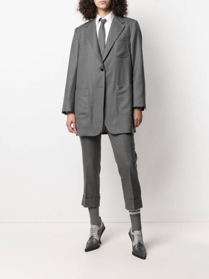 Thom Browne Blazerjack Grijs