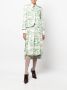 Thom Browne Blouse met bloemenprint Groen - Thumbnail 2