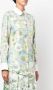 Thom Browne Blouse met bloemenprint Groen - Thumbnail 3